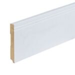 Co-pro folieplint milaan wit 120×15