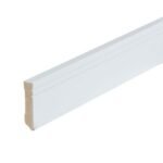 Co-pro gelakte plint milaan wit RAL 9010 70×15