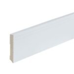 Co-pro gelakte plint milaan wit RAL 9010 90×15
