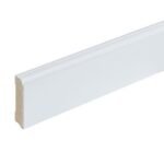 Co-pro gelakte plint praag wit RAL 9010 70×15
