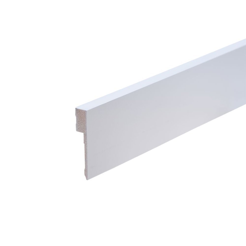 Co-pro gelakte renovatieplint amsterdam wit RAL 9010 90x18