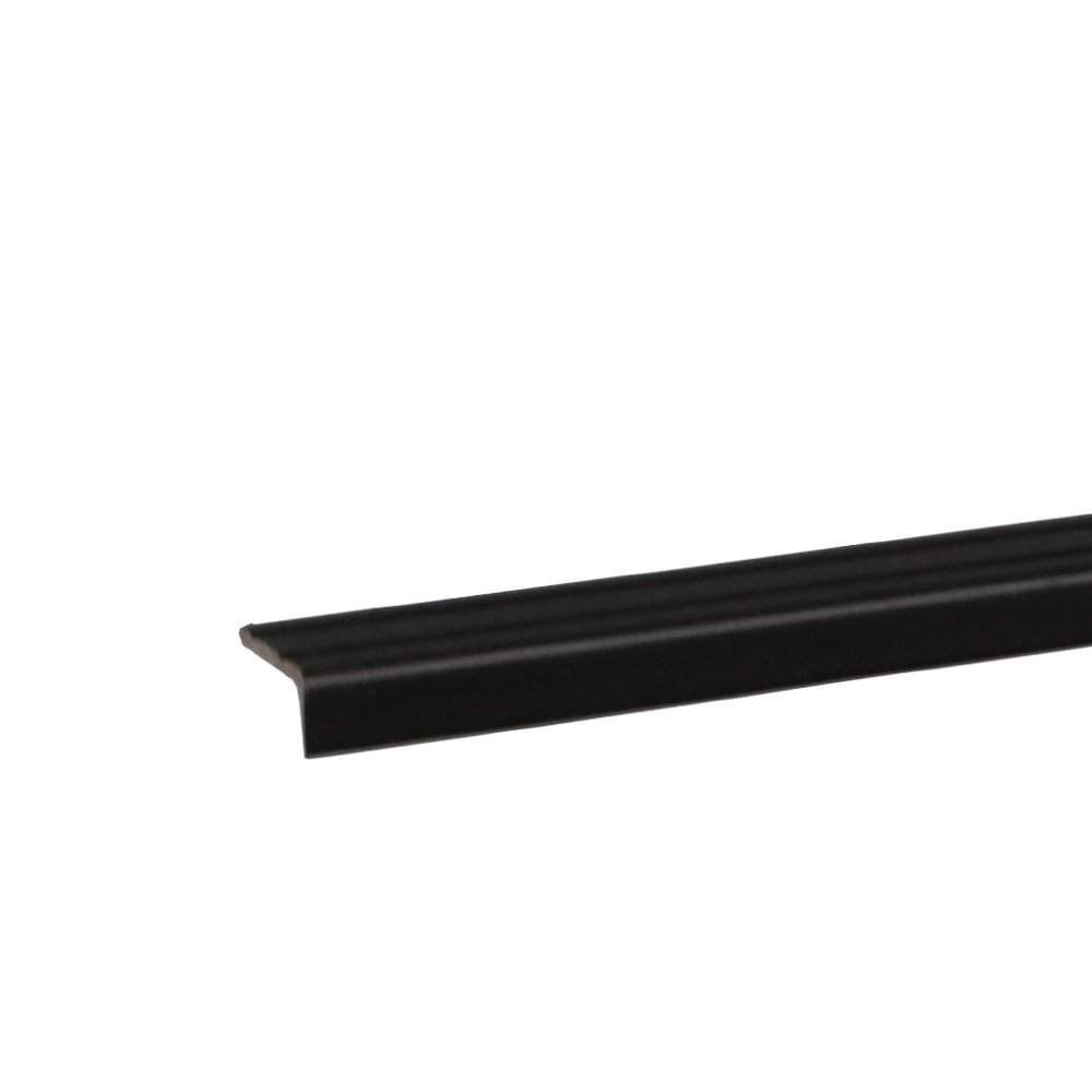 Co-pro hoekprofiel zelfklevend 10mm antraciet/zwart