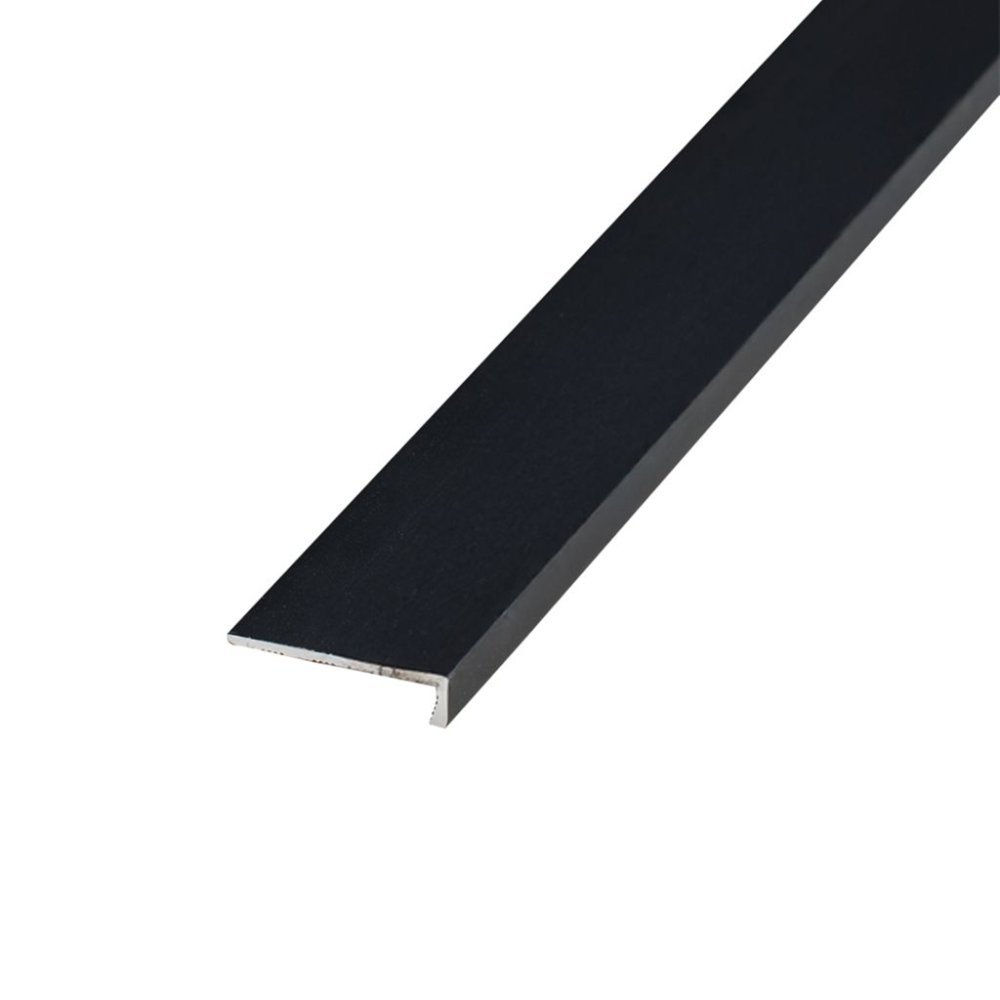 Co-pro hoekprofiel zelfklevend 4,5mm antraciet/zwart - Ambiant
