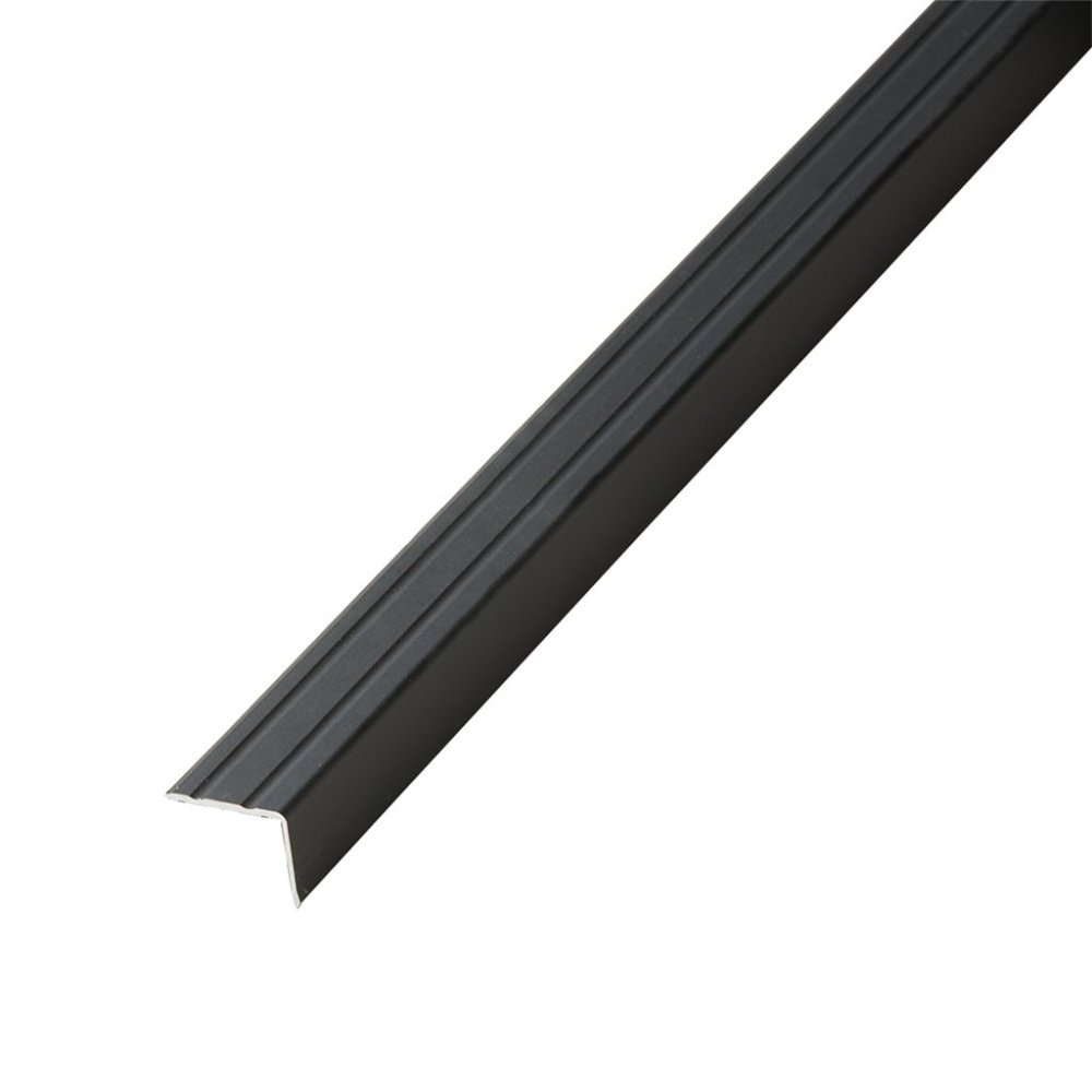 Co-pro hoekprofiel zelfklevend duo antraciet/zwart - Ambiant