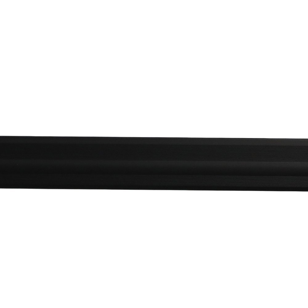 Co-pro overgangsprofiel zelfklevend 4 tot 18mm antraciet/zwart
