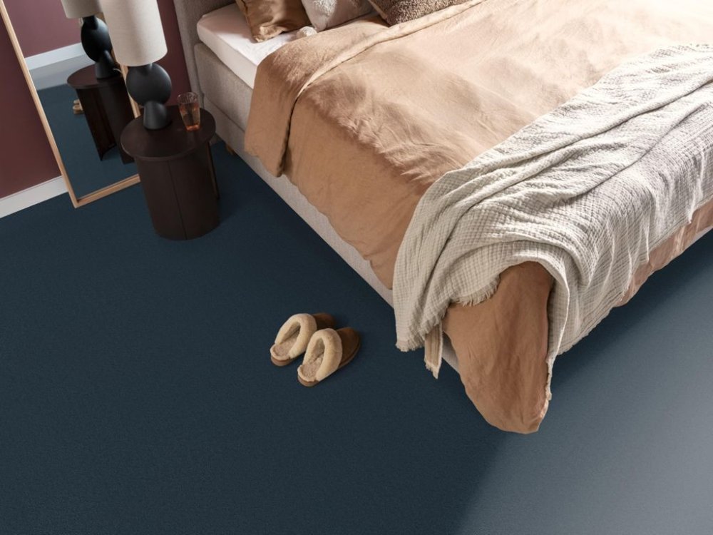 Dallas donkerblauw 0715 | 400cm - Ambiant