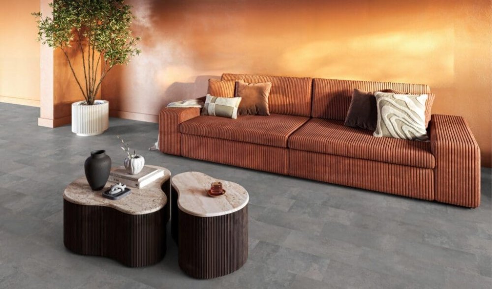 Floorlife Madison Square Aqua Rechte plank Laminaat Grijs - Floorlife