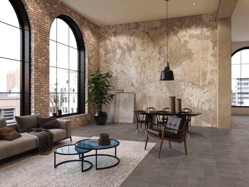 Floorlife Madison Square Aqua Rechte plank Laminaat Grijs - Floorlife