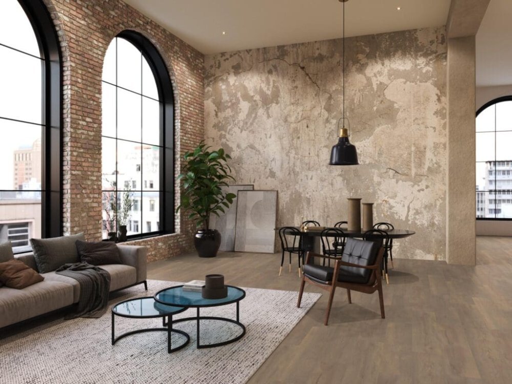 Floorlife Union Square Rechte plank Laminaat Bruin - Floorlife