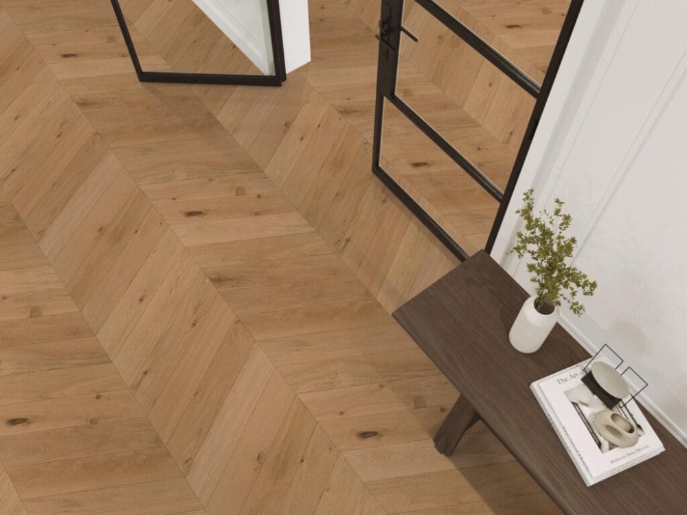 Floorlife Silver Lake Hongaarse punt Parket Naturel - Floorlife