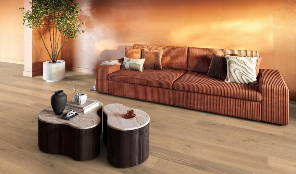Floorlife Northridge Rechte plank Parket Wit