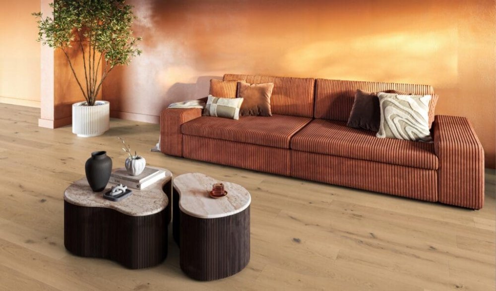 Floorlife Northridge Rechte plank Parket Wit