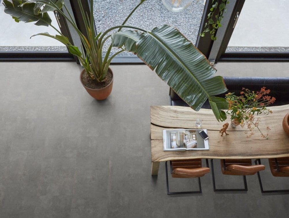Floorlife Victoria XL Rechte plank Klik PVC Grijs