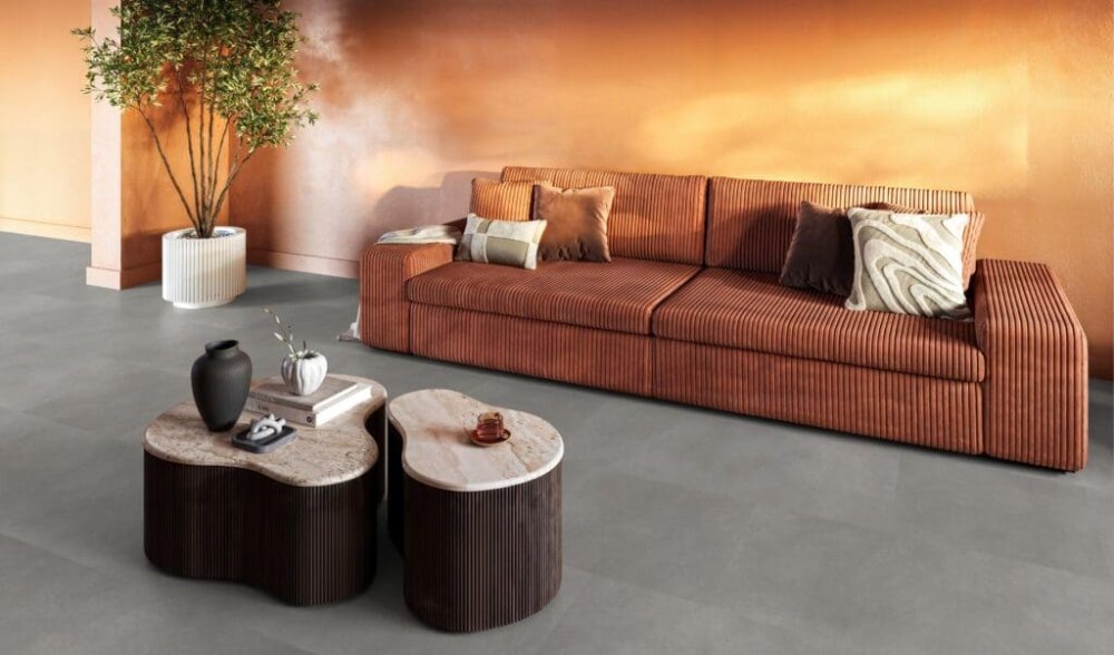 Floorlife Peckham XL Rechte plank Klik PVC Grijs - Floorlife