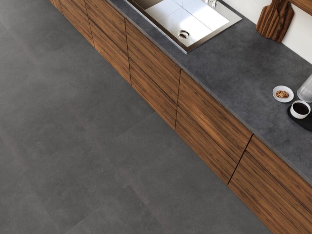 Floorlife Victoria XL Rechte plank Klik PVC Grijs - Floorlife