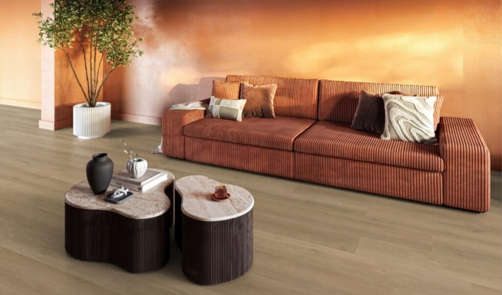 Floorlife Greenwich Rechte plank Klik PVC Bruin - Floorlife