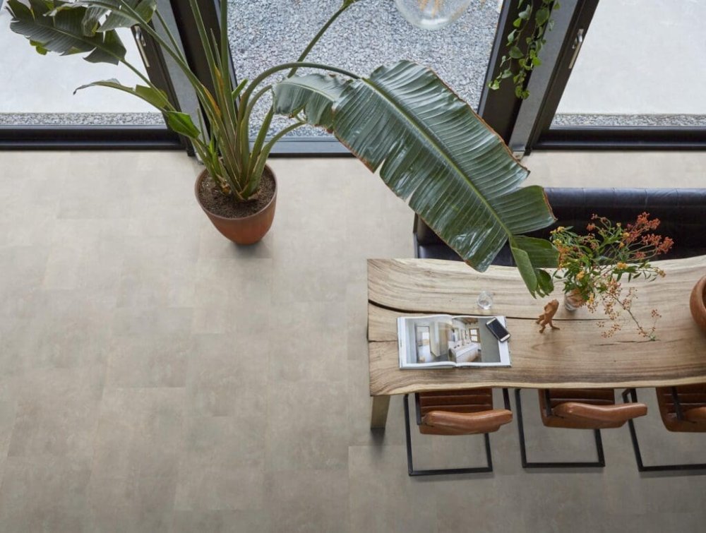 Floorlife Victoria XL Rechte plank Klik PVC Beige