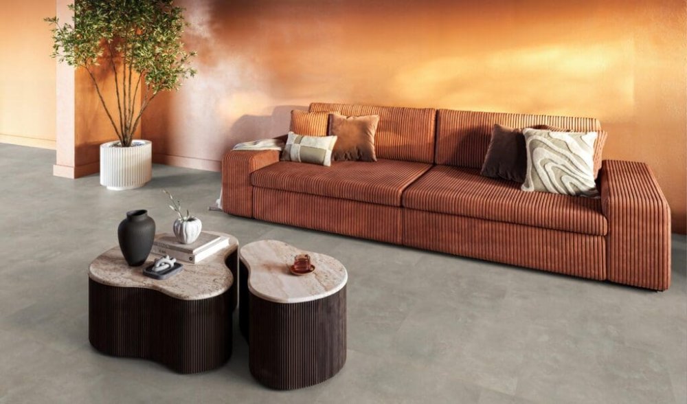 Floorlife Victoria XL Rechte plank Klik PVC Beige - Floorlife