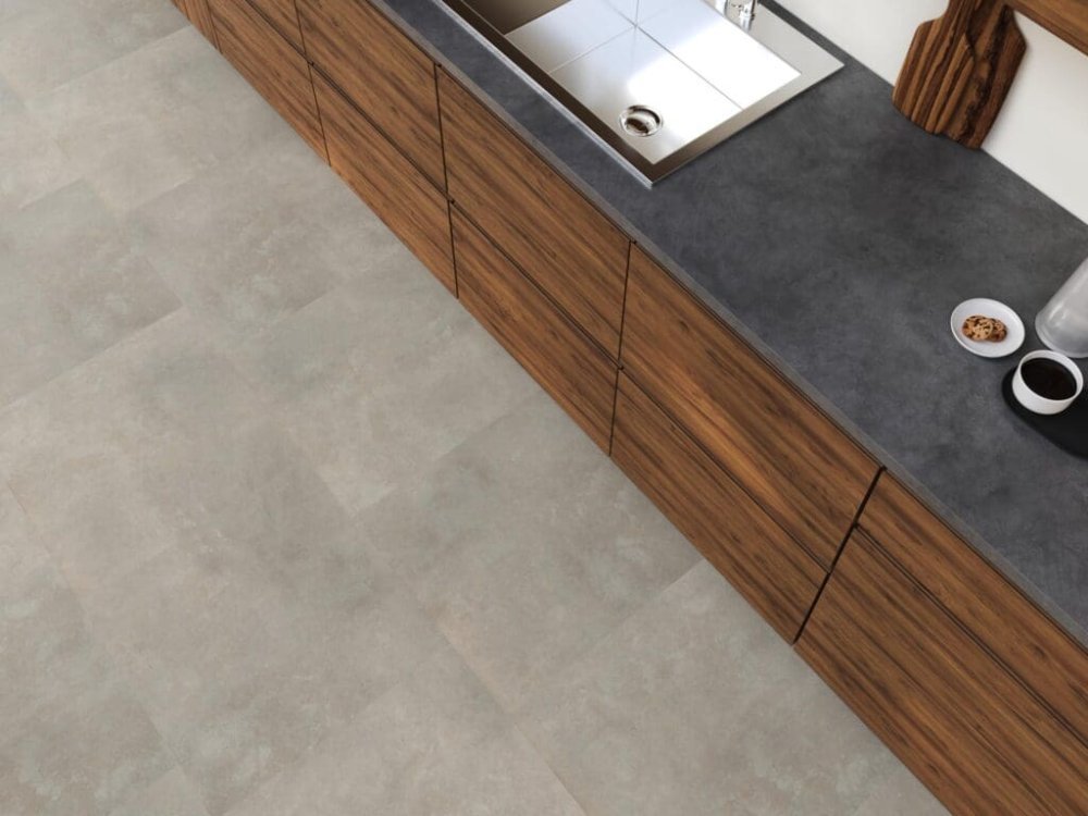 Floorlife Victoria XL Rechte plank Klik PVC Beige - Floorlife