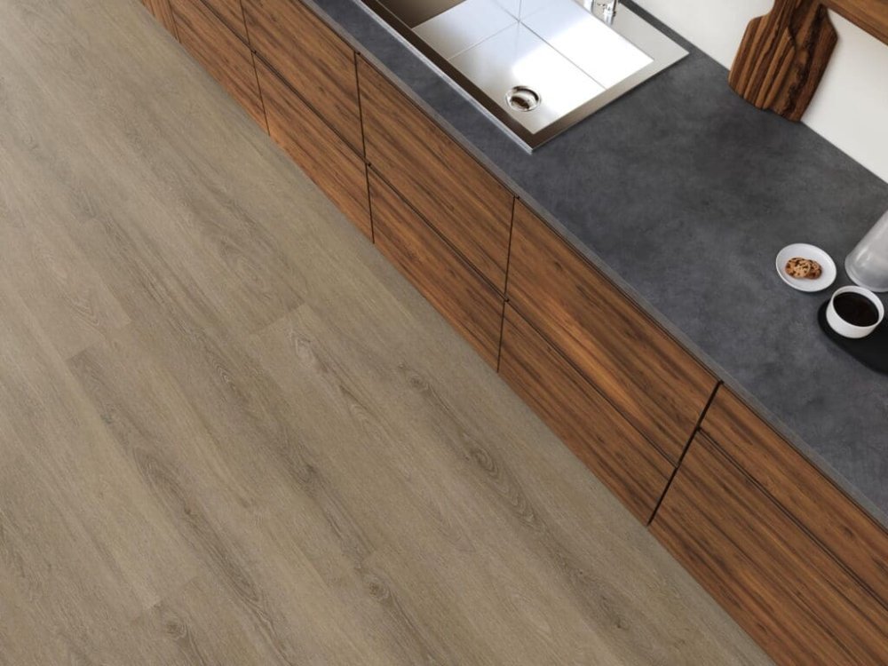 Floorlife Sutton Rechte plank Plak PVC Bruin - Floorlife