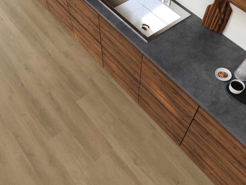 Floorlife Greenwich Rechte plank Klik PVC Bruin - Floorlife