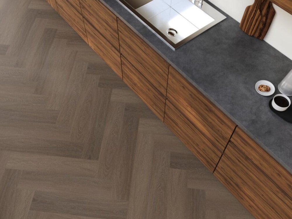 Floorlife YUP Fulham Rechte plank Plak PVC Bruin - Floorlife