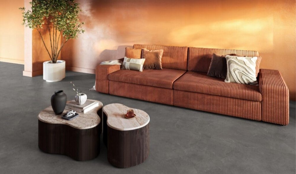 Floorlife Stanmore XL Rechte plank Plak PVC Grijs - Floorlife