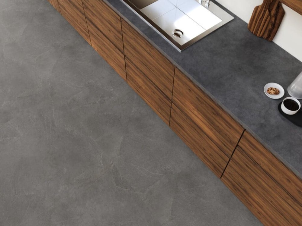Floorlife Stanmore XL Rechte plank Plak PVC Grijs - Floorlife