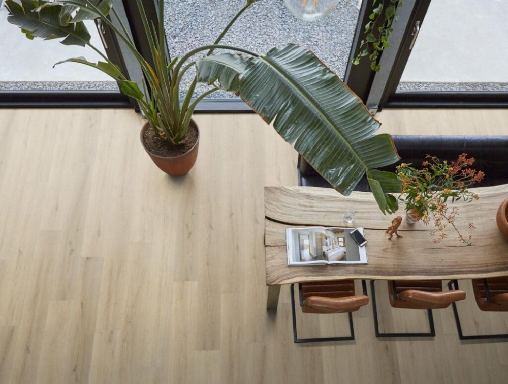 Floorlife Greenford Rechte plank Plak PVC Beige