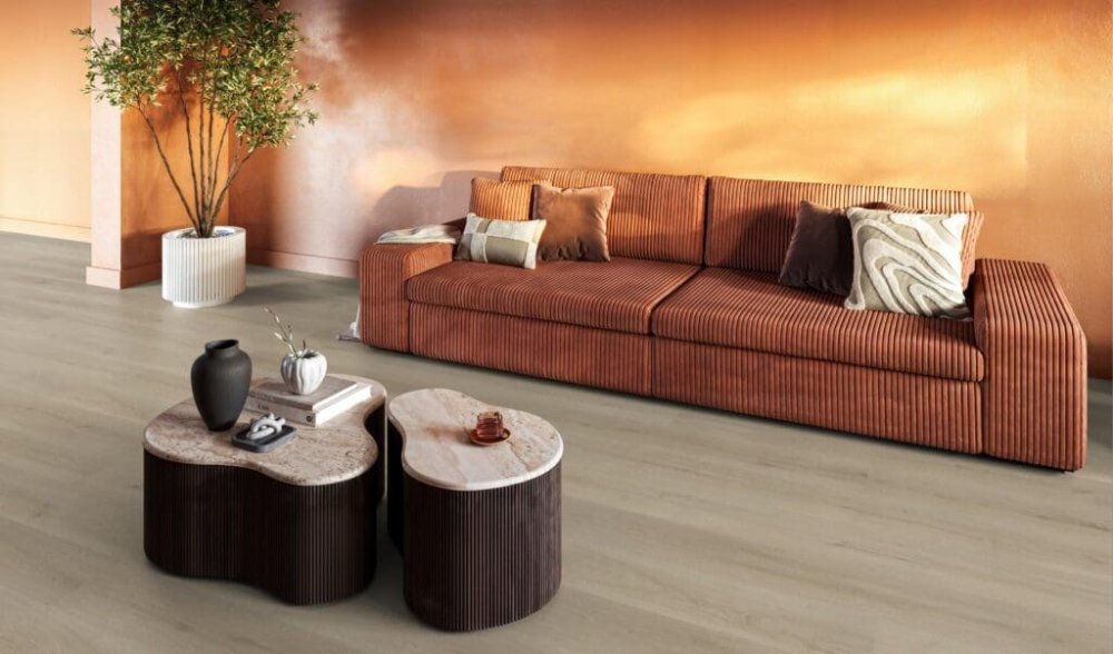 Floorlife Greenford Rechte plank Klik PVC Beige - Floorlife