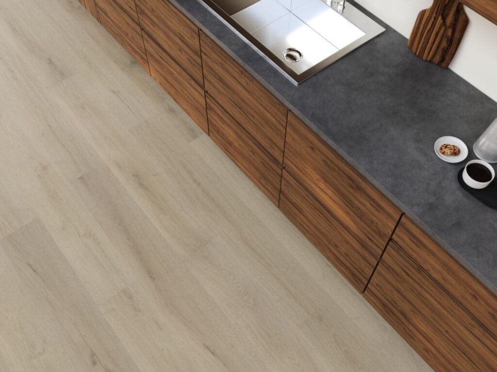 Floorlife Greenford Rechte plank Klik PVC Beige - Floorlife