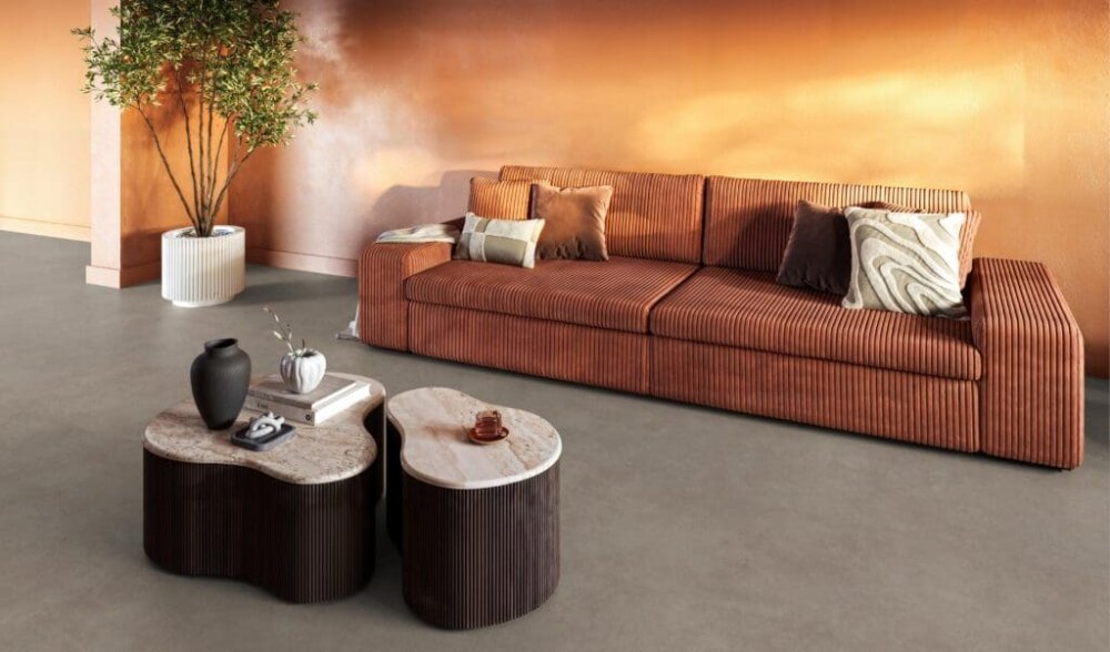 Floorlife Highbury XXL Rechte plank Plak PVC Grijs - Floorlife