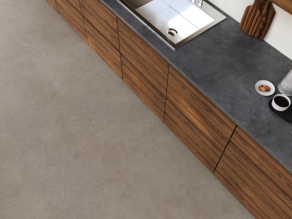 Floorlife Highbury XXL Rechte plank Plak PVC Grijs - Floorlife