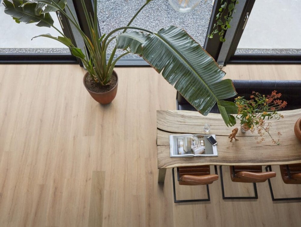 Floorlife Greenford Rechte plank Plak PVC Bruin