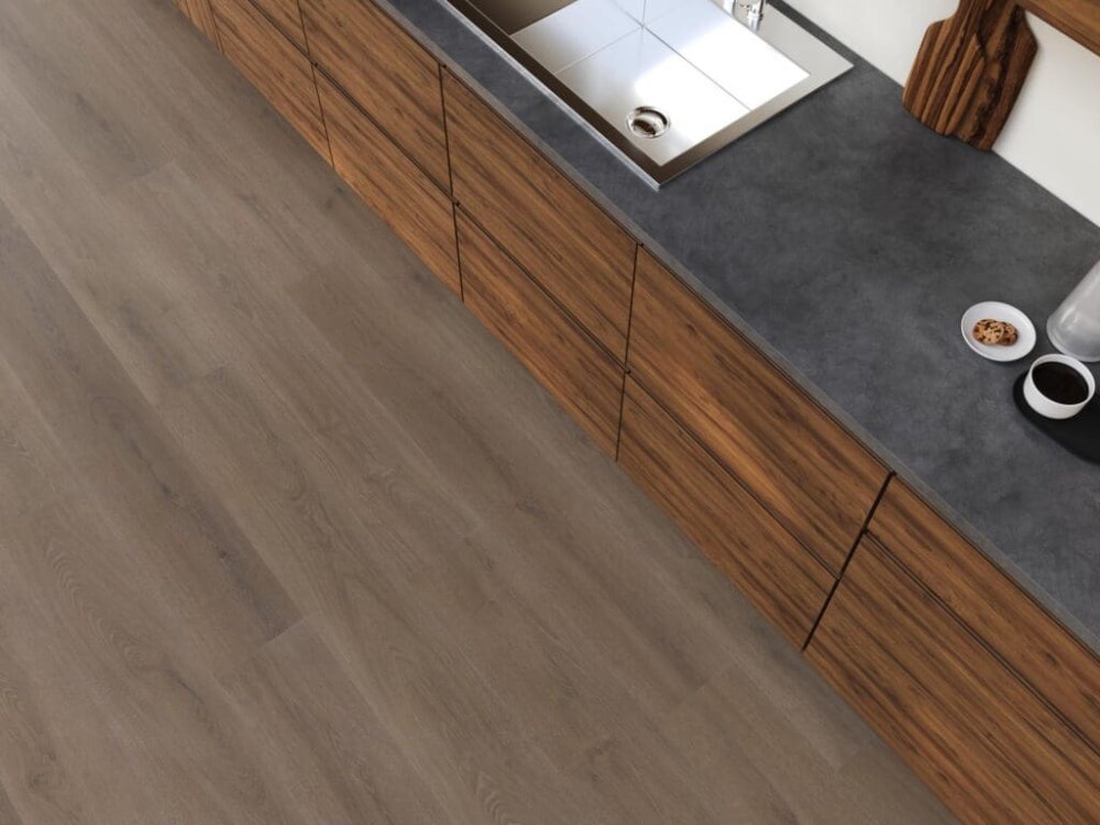 Floorlife Greenford Rechte plank Klik PVC Bruin - Floorlife