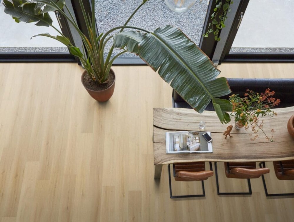 Floorlife Greenford Rechte plank Plak PVC Bruin