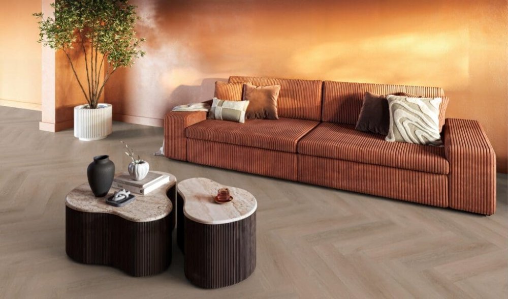 Floorlife YUP Merton Rechte plank Plak PVC Bruin - Floorlife
