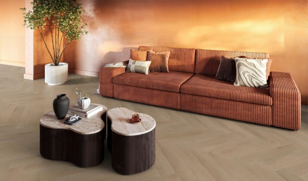 Floorlife YUP Merton Rechte plank Plak PVC Bruin - Floorlife