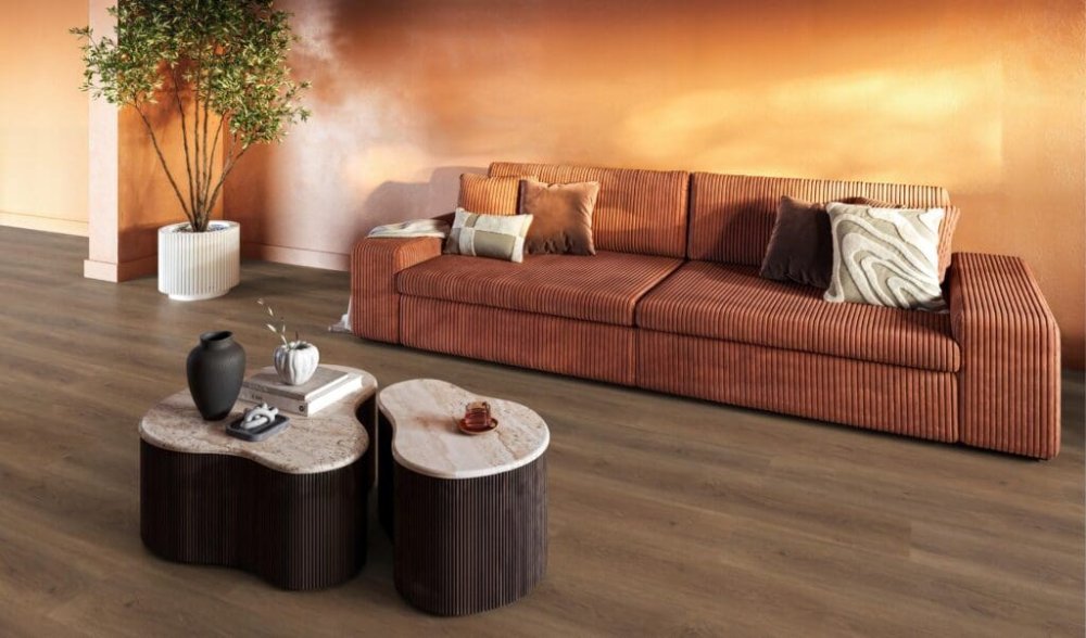 Floorlife Parramatta Rechte plank Plak PVC Bruin - Floorlife