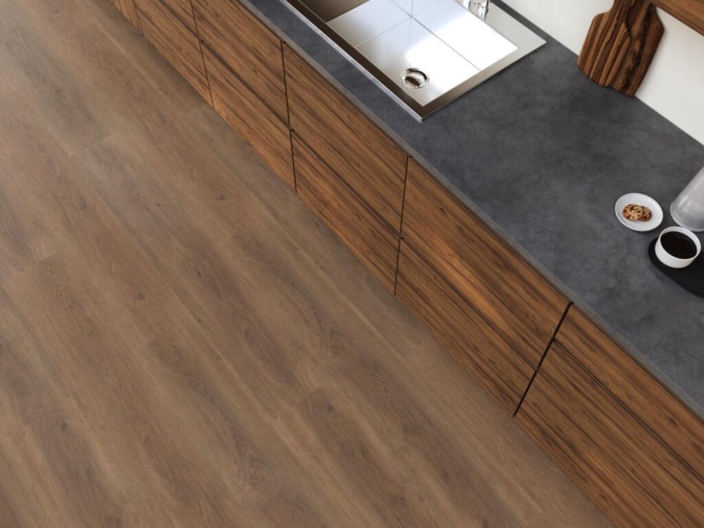 Floorlife Parramatta Rechte plank Plak PVC Bruin - Floorlife