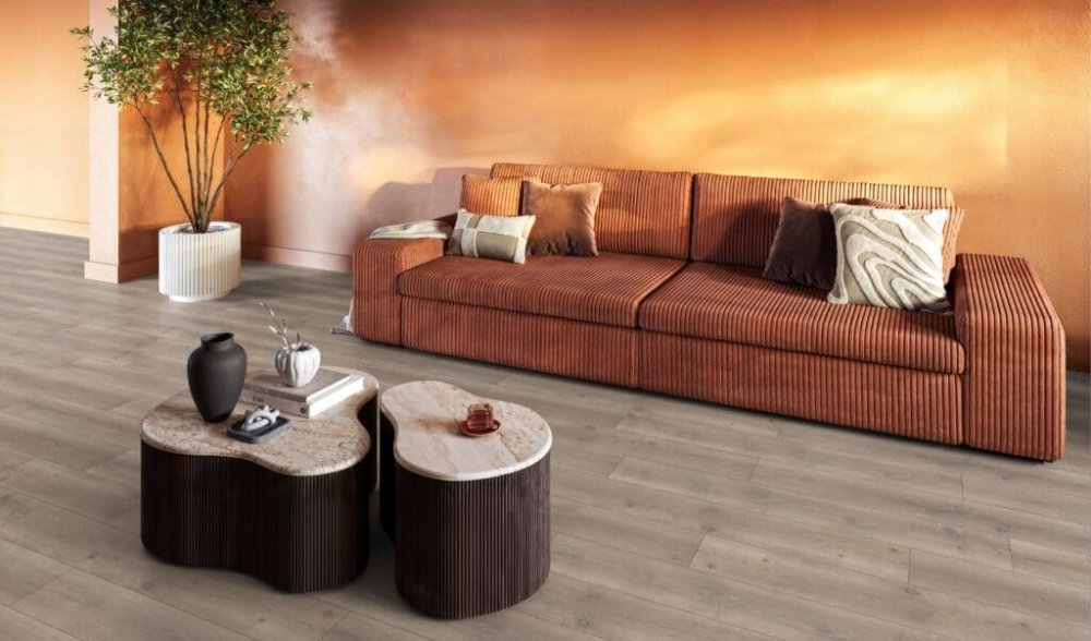 Floorlife Queens Rechte plank Laminaat Bruin - Floorlife