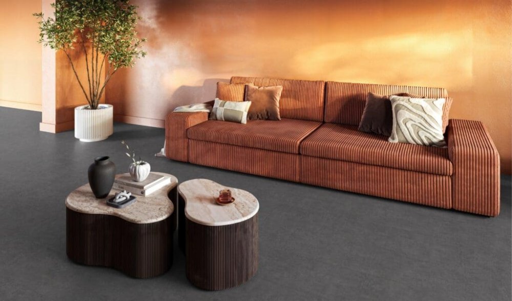 Floorlife Kingsbridge Betonlook Laminaat Zwart - Floorlife