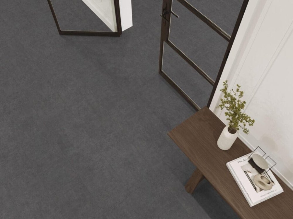 Floorlife Kingsbridge Betonlook Laminaat Zwart - Floorlife