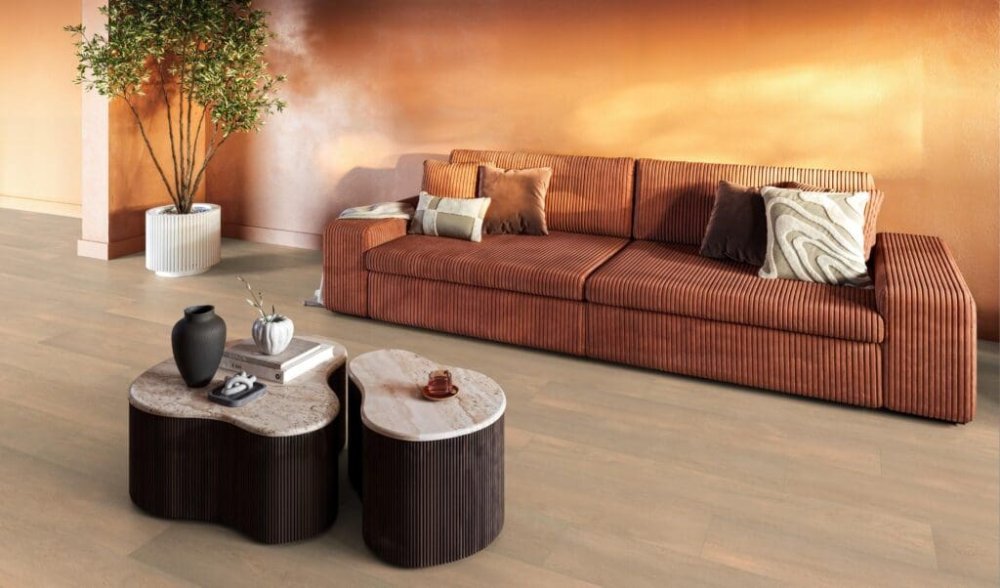 Floorlife East Village Rechte plank Laminaat Beige - Floorlife