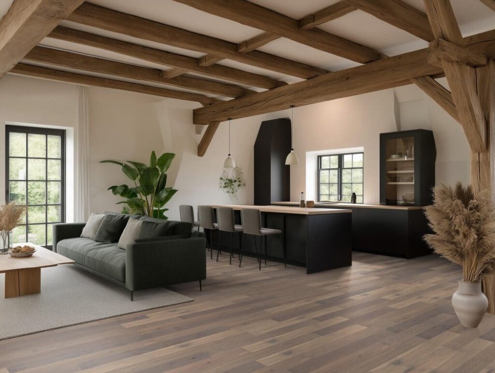 Floorlife Reseda Rechte plank Parket Wit - Floorlife