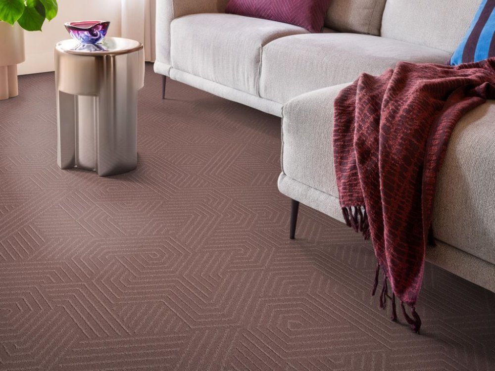 Infinity Geometric roze 1100 | 400cm - Ambiant