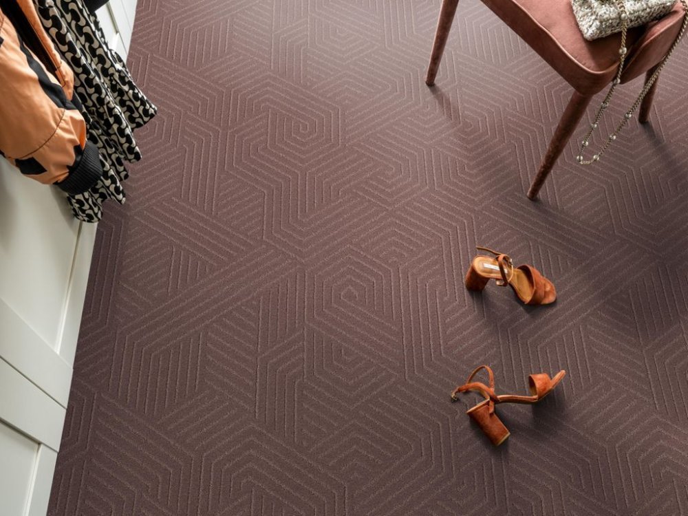 Infinity Geometric roze 1100 | 400cm - Ambiant