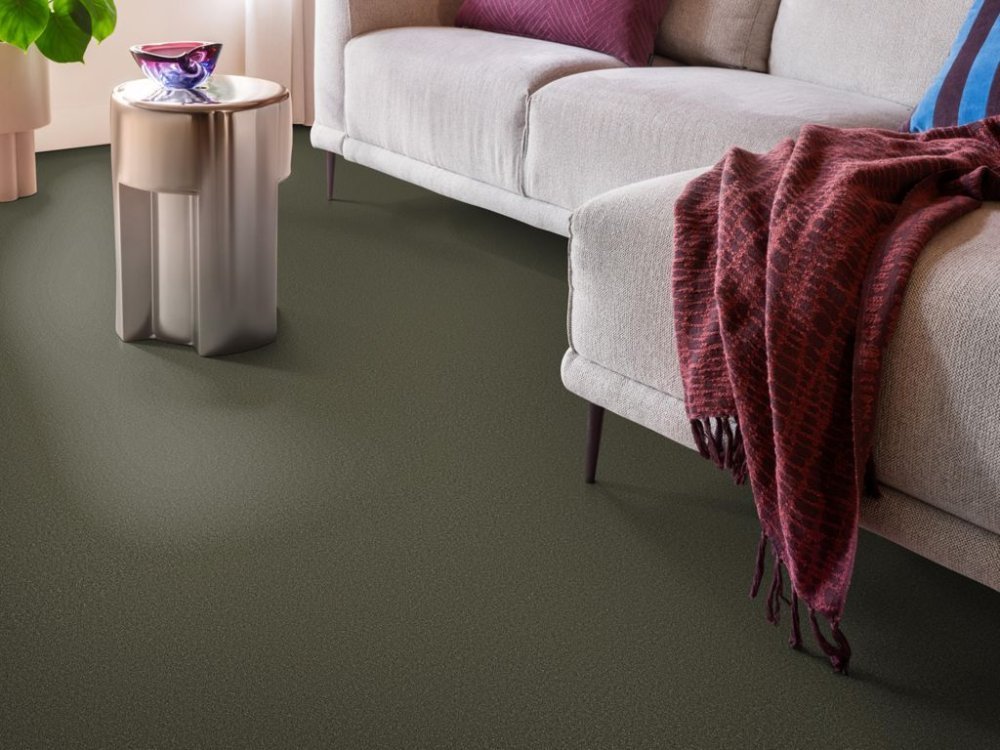 Infinity Plain donkergroen 0901 | 400cm - Ambiant