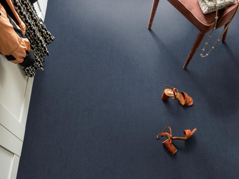 Louisville donkerblauw 0715 | 400 cm - Ambiant