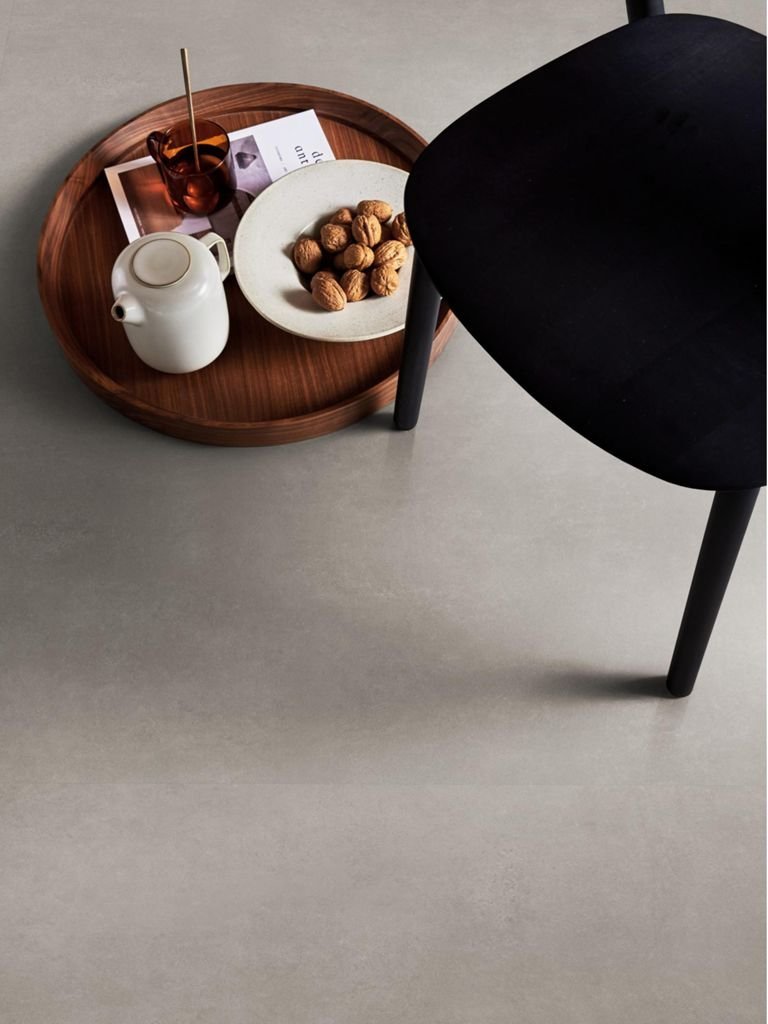 vtwonen by Ambiant Basic XL Rechte plank Plak PVC Grijs